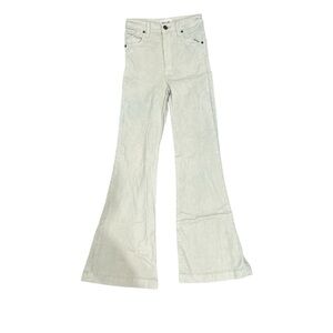 Flared Cream Pants